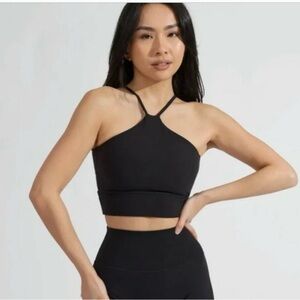 Buffbunny Foxy Sports Bra Size small- onyx black